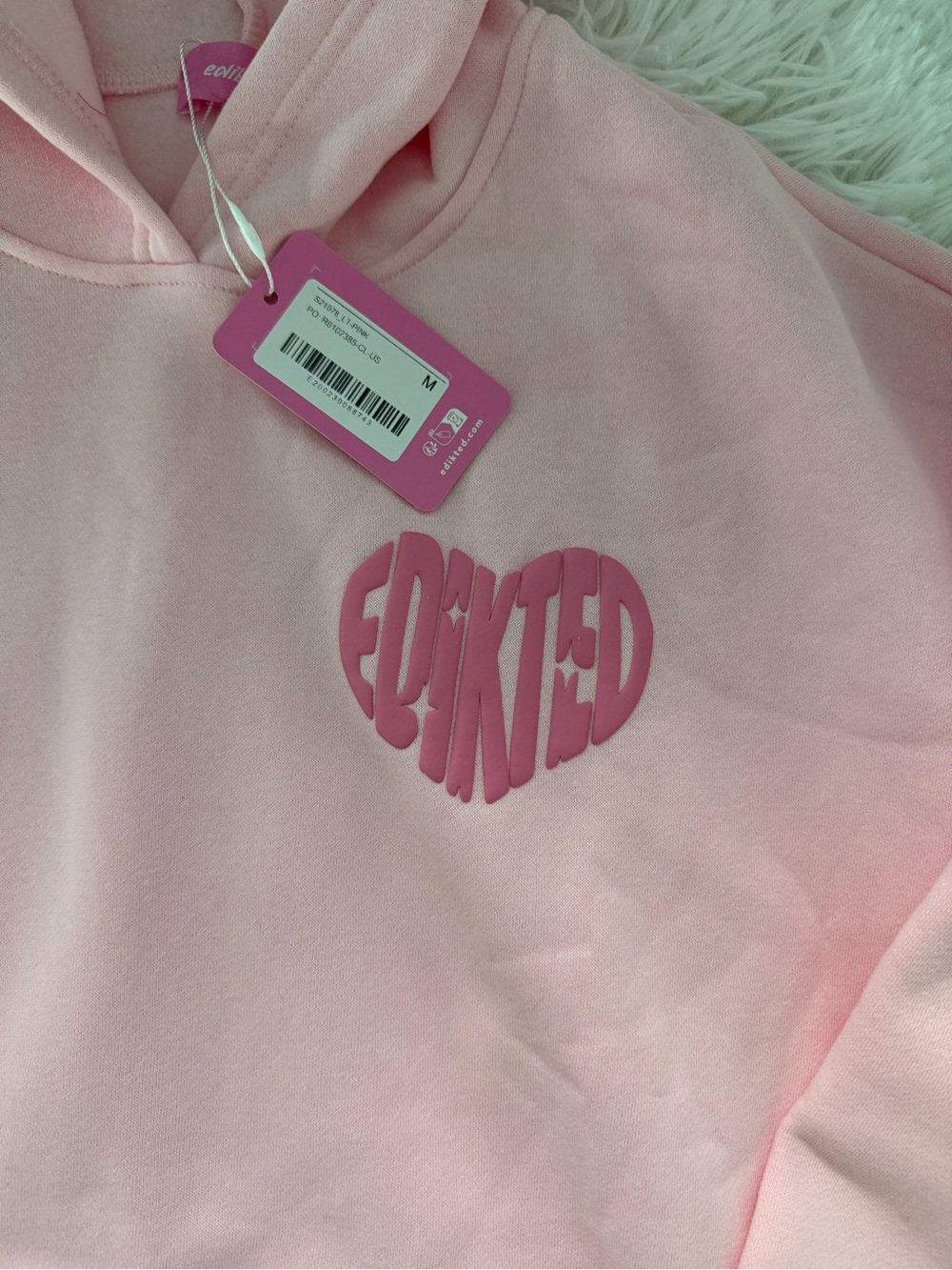 EDIKTED Pink Hoodie